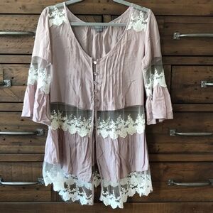 GORGEOUS silk felt blouse / Tunic